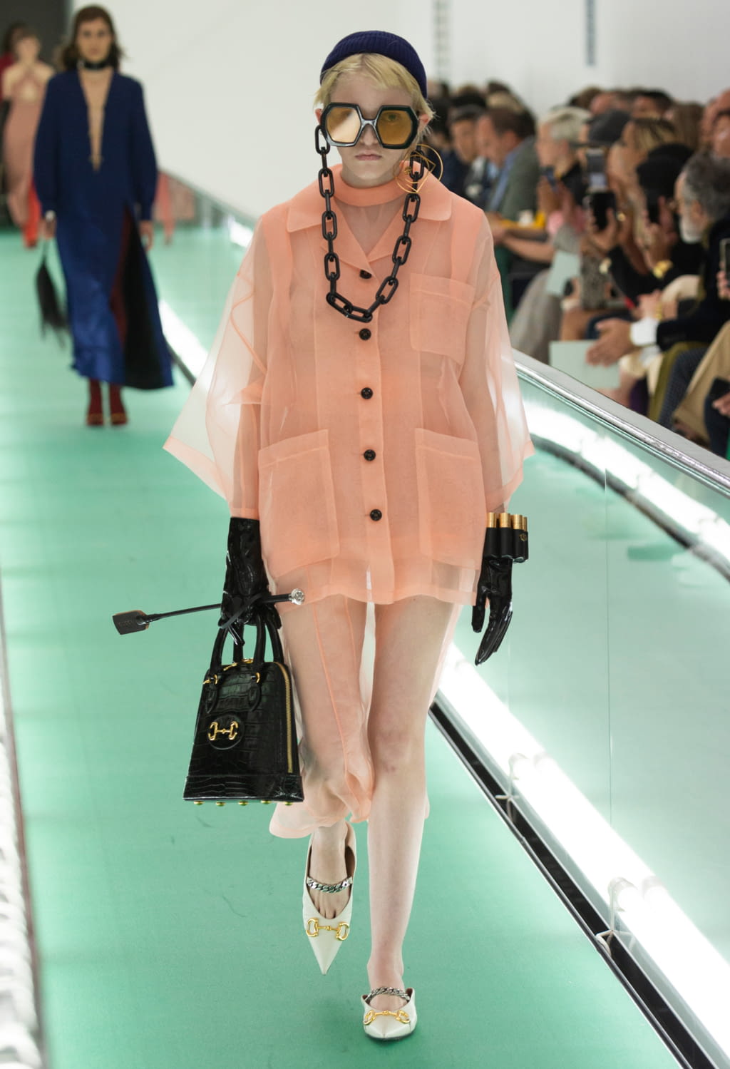 Fashion Week Milan Spring/Summer 2020 look 14 from the Gucci collection womenswear