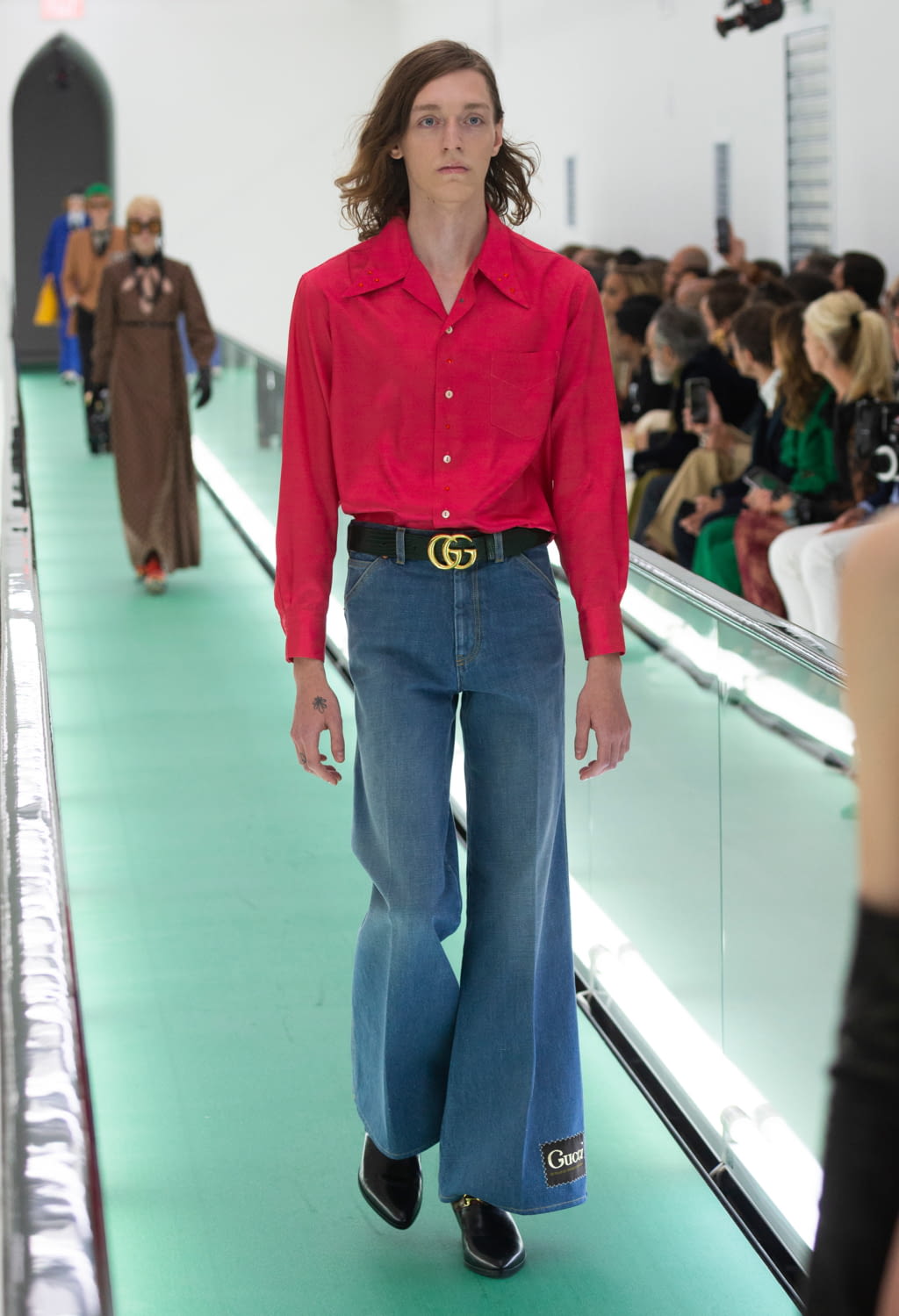 Fashion Week Milan Spring/Summer 2020 look 16 de la collection Gucci menswear