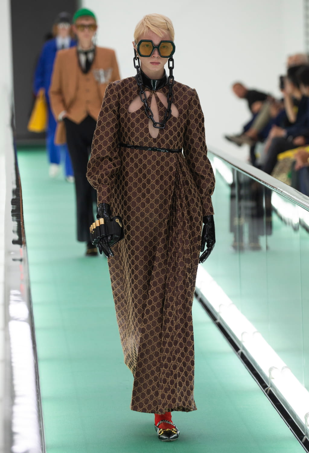 Fashion Week Milan Spring/Summer 2020 look 17 from the Gucci collection womenswear