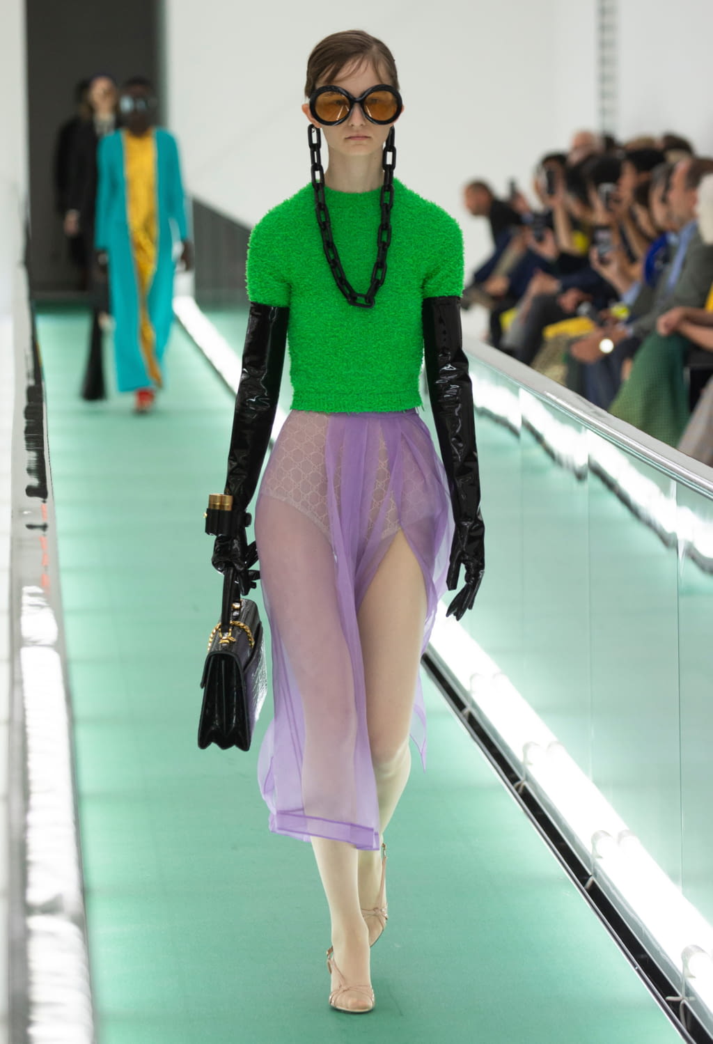 Fashion Week Milan Spring/Summer 2020 look 4 from the Gucci collection womenswear