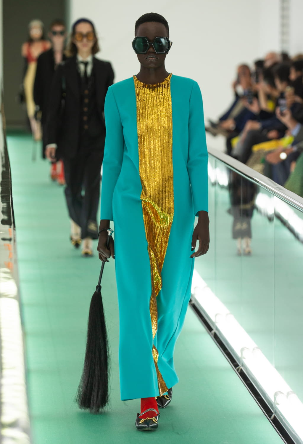 Fashion Week Milan Spring/Summer 2020 look 3 from the Gucci collection womenswear