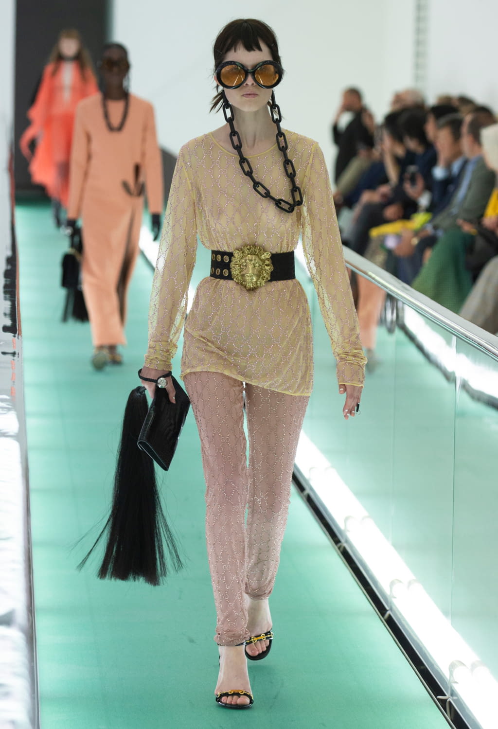 Fashion Week Milan Spring/Summer 2020 look 43 from the Gucci collection womenswear