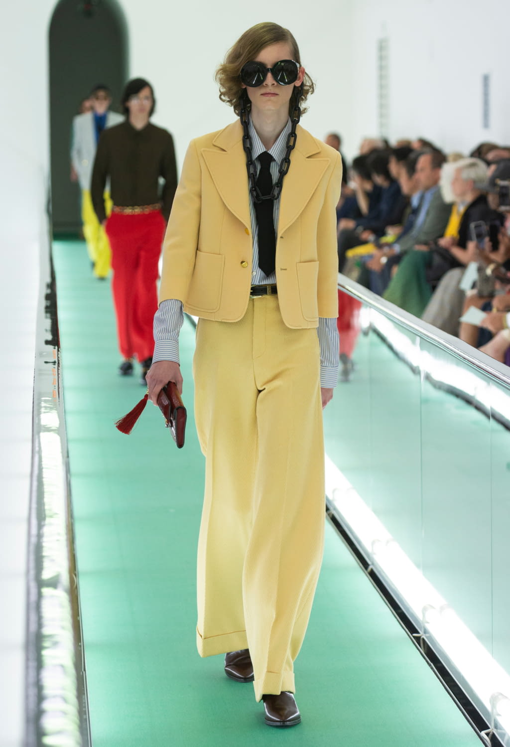 Fashion Week Milan Spring/Summer 2020 look 46 from the Gucci collection menswear