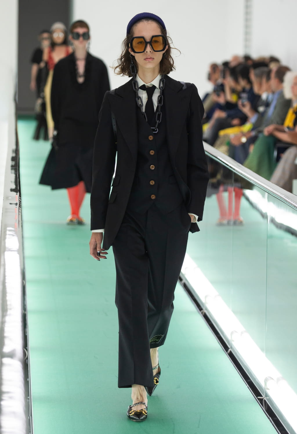 Fashion Week Milan Spring/Summer 2020 look 5 from the Gucci collection womenswear