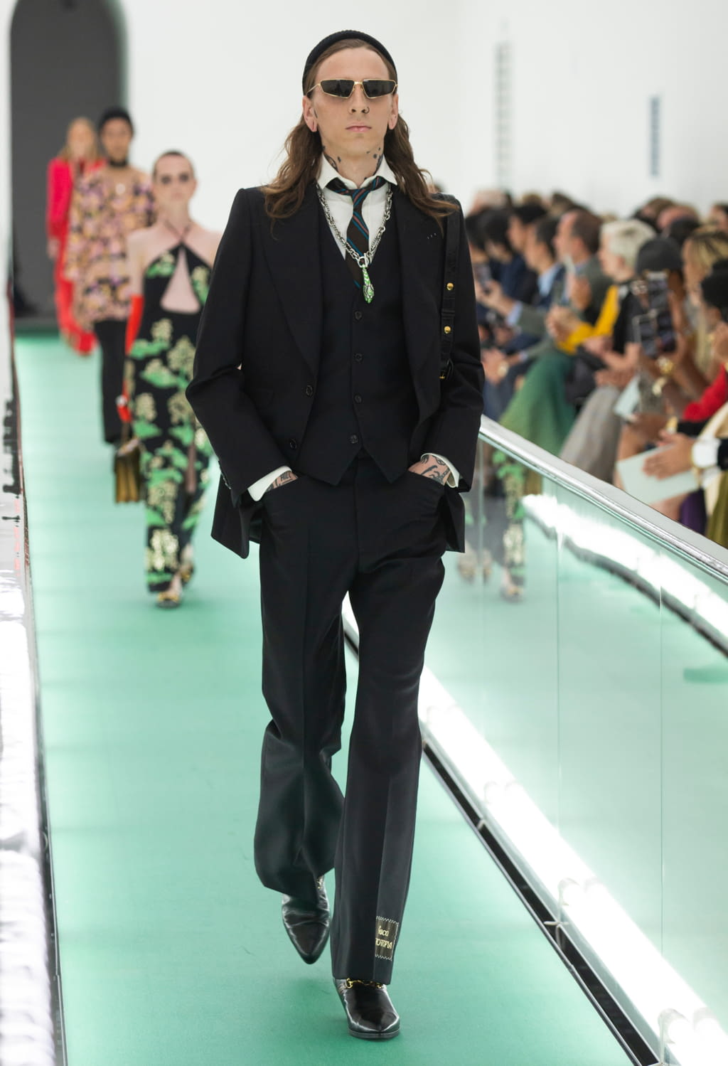 Fashion Week Milan Spring/Summer 2020 look 54 from the Gucci collection menswear