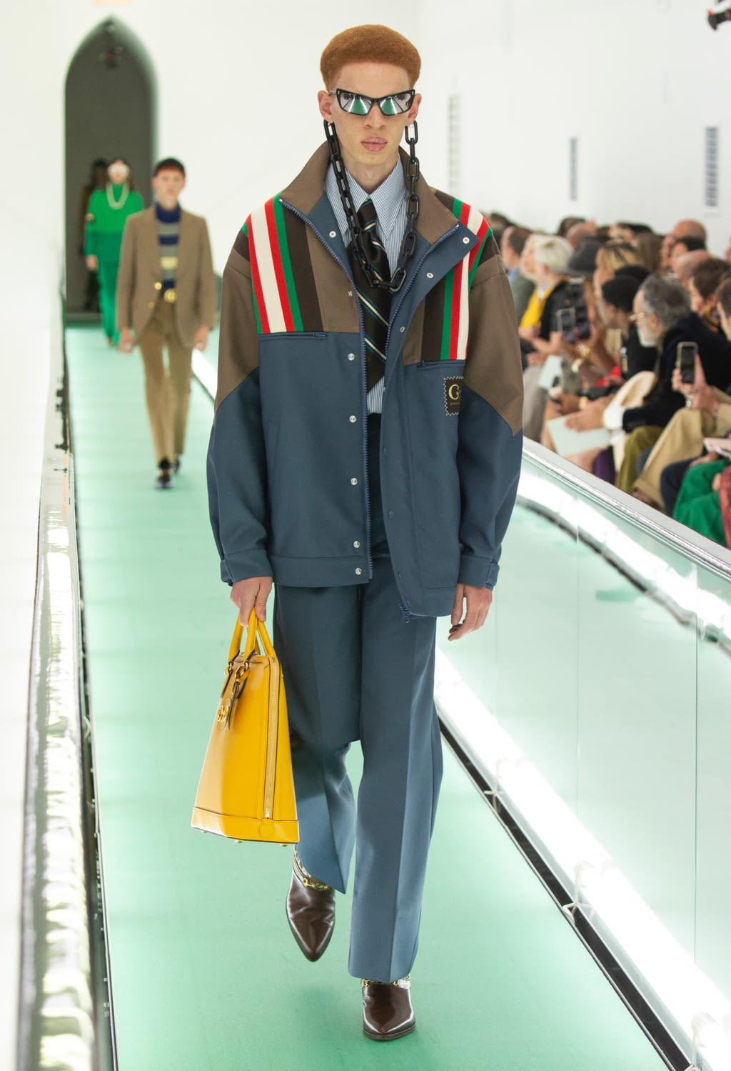 Fashion Week Milan Spring/Summer 2020 look 60 from the Gucci collection menswear