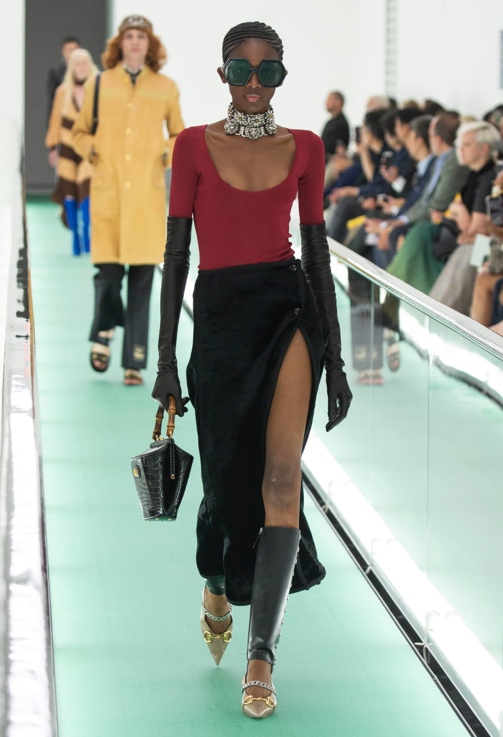 Fashion Week Milan Spring/Summer 2020 look 85 from the Gucci collection womenswear