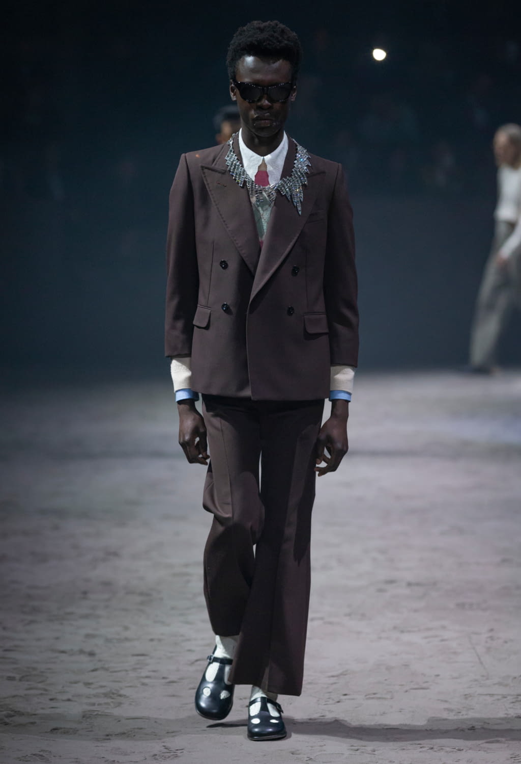 Fashion Week Milan Fall/Winter 2020 look 10 from the Gucci collection menswear