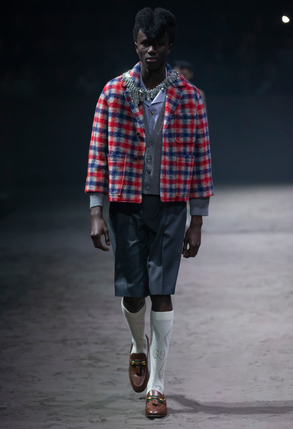 Fashion Week Milan Fall/Winter 2020 look 13 from the Gucci collection 男装
