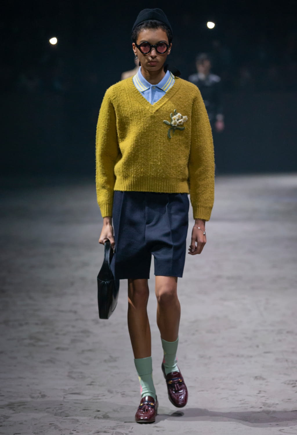 Fashion Week Milan Fall/Winter 2020 look 17 de la collection Gucci menswear