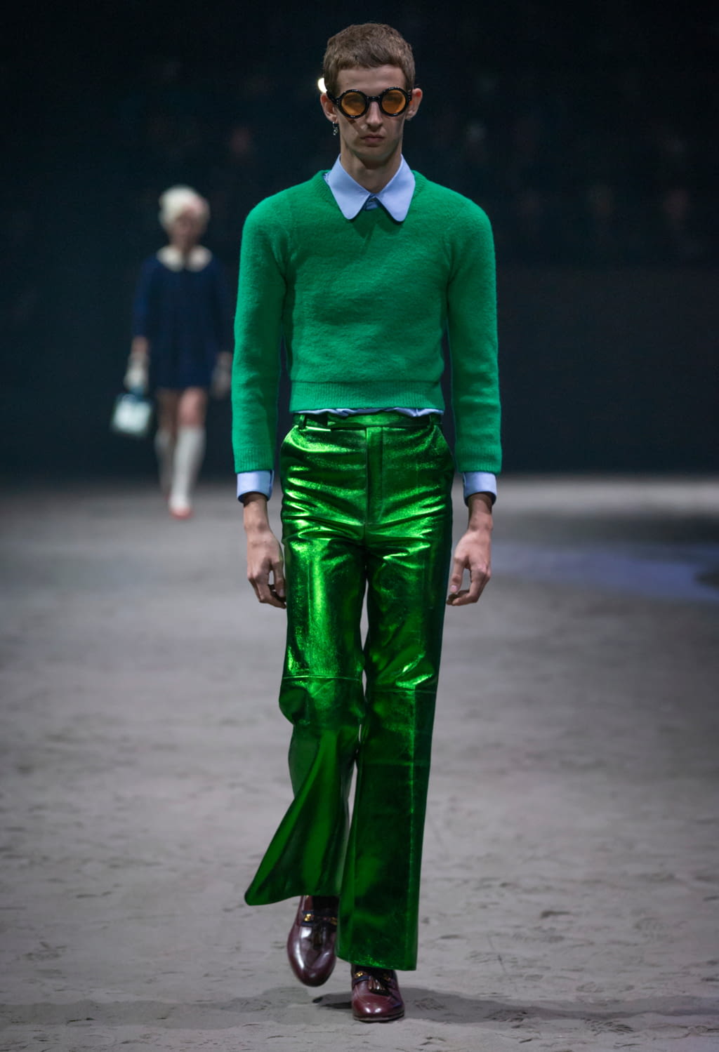 Fashion Week Milan Fall/Winter 2020 look 23 from the Gucci collection menswear