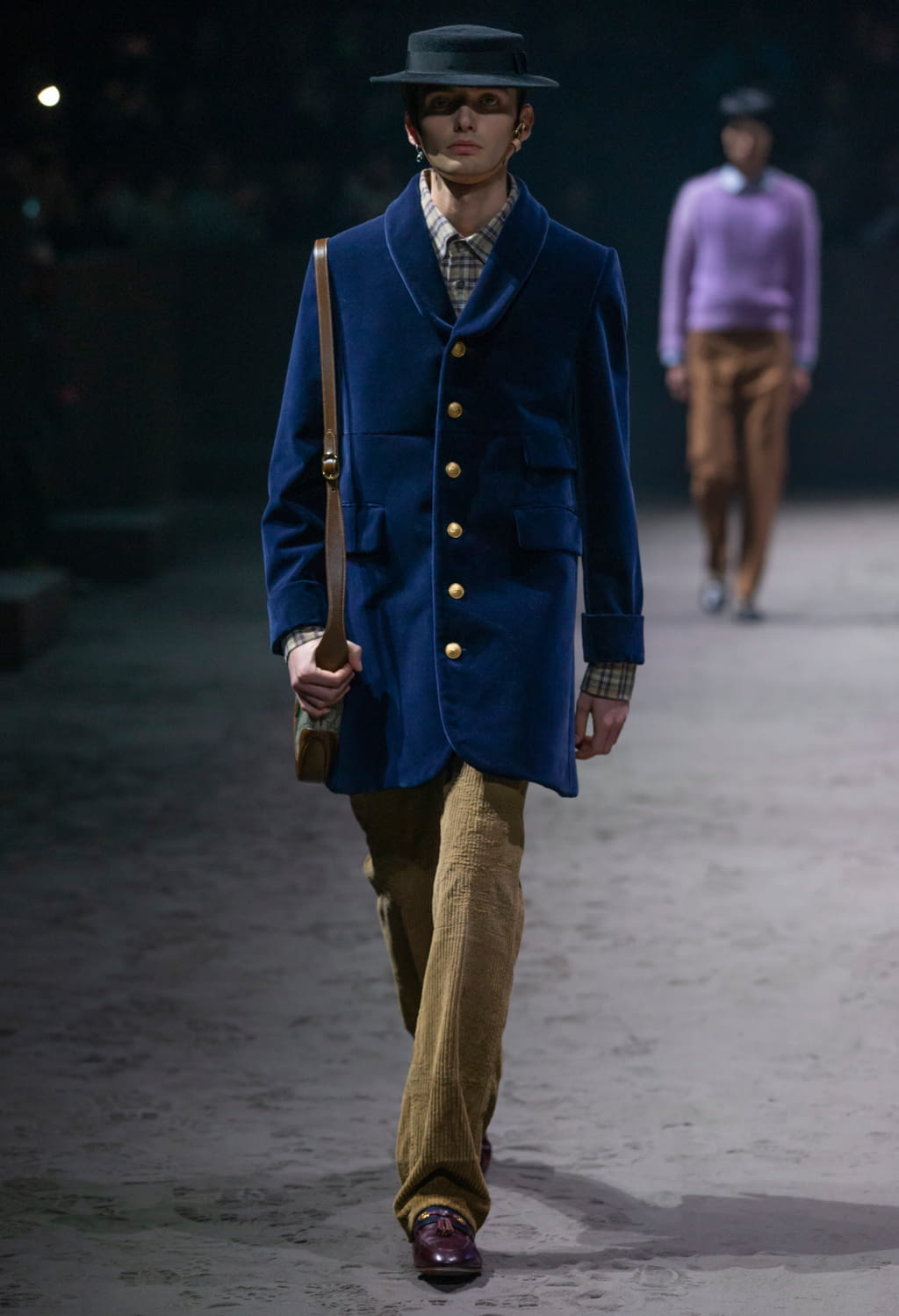Fashion Week Milan Fall/Winter 2020 look 27 from the Gucci collection 男装