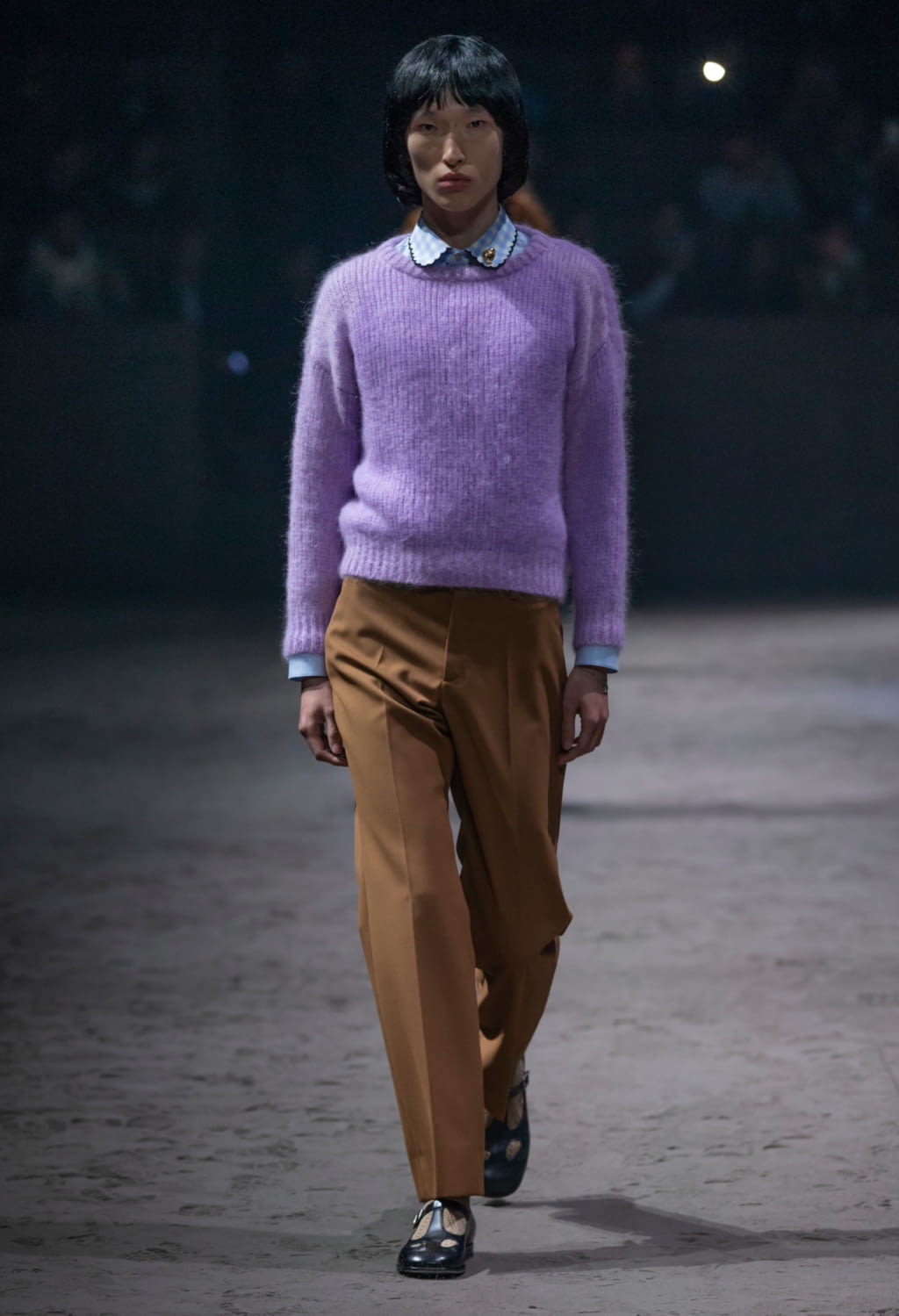 Fashion Week Milan Fall/Winter 2020 look 28 de la collection Gucci menswear