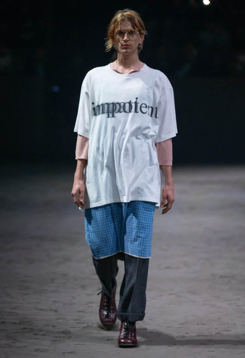 Fashion Week Milan Fall/Winter 2020 look 32 de la collection Gucci menswear