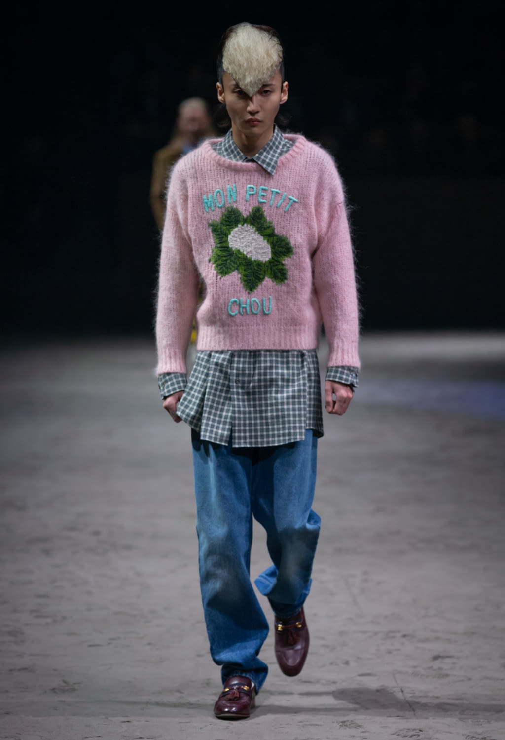 Fashion Week Milan Fall/Winter 2020 look 40 de la collection Gucci menswear