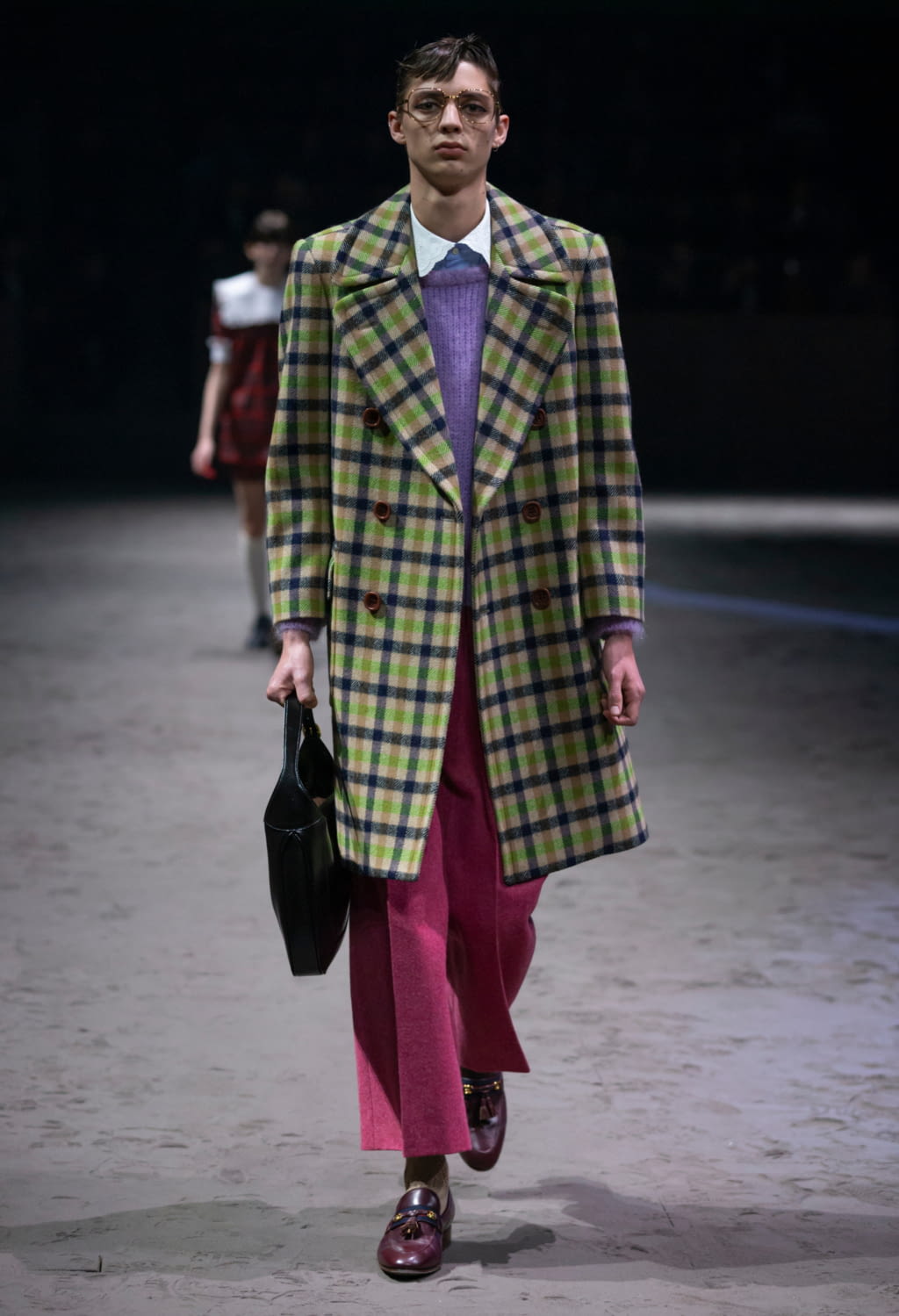 Fashion Week Milan Fall/Winter 2020 look 45 from the Gucci collection menswear