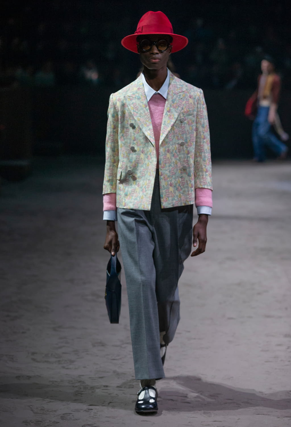 Fashion Week Milan Fall/Winter 2020 look 51 from the Gucci collection menswear