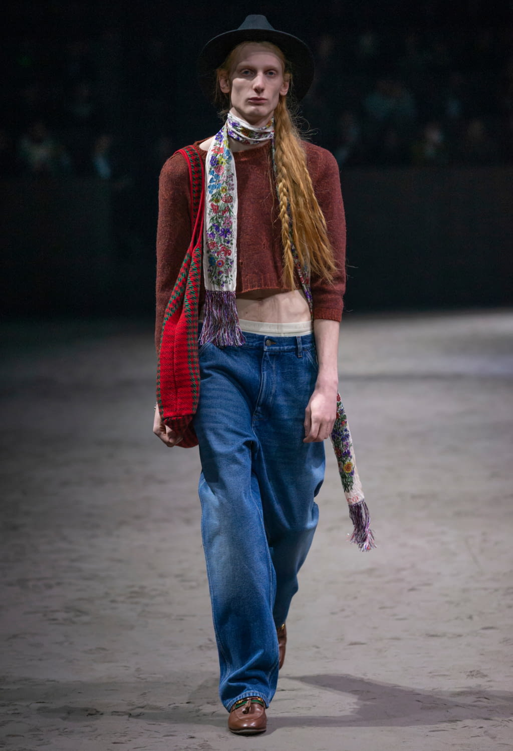 Fashion Week Milan Fall/Winter 2020 look 53 from the Gucci collection menswear