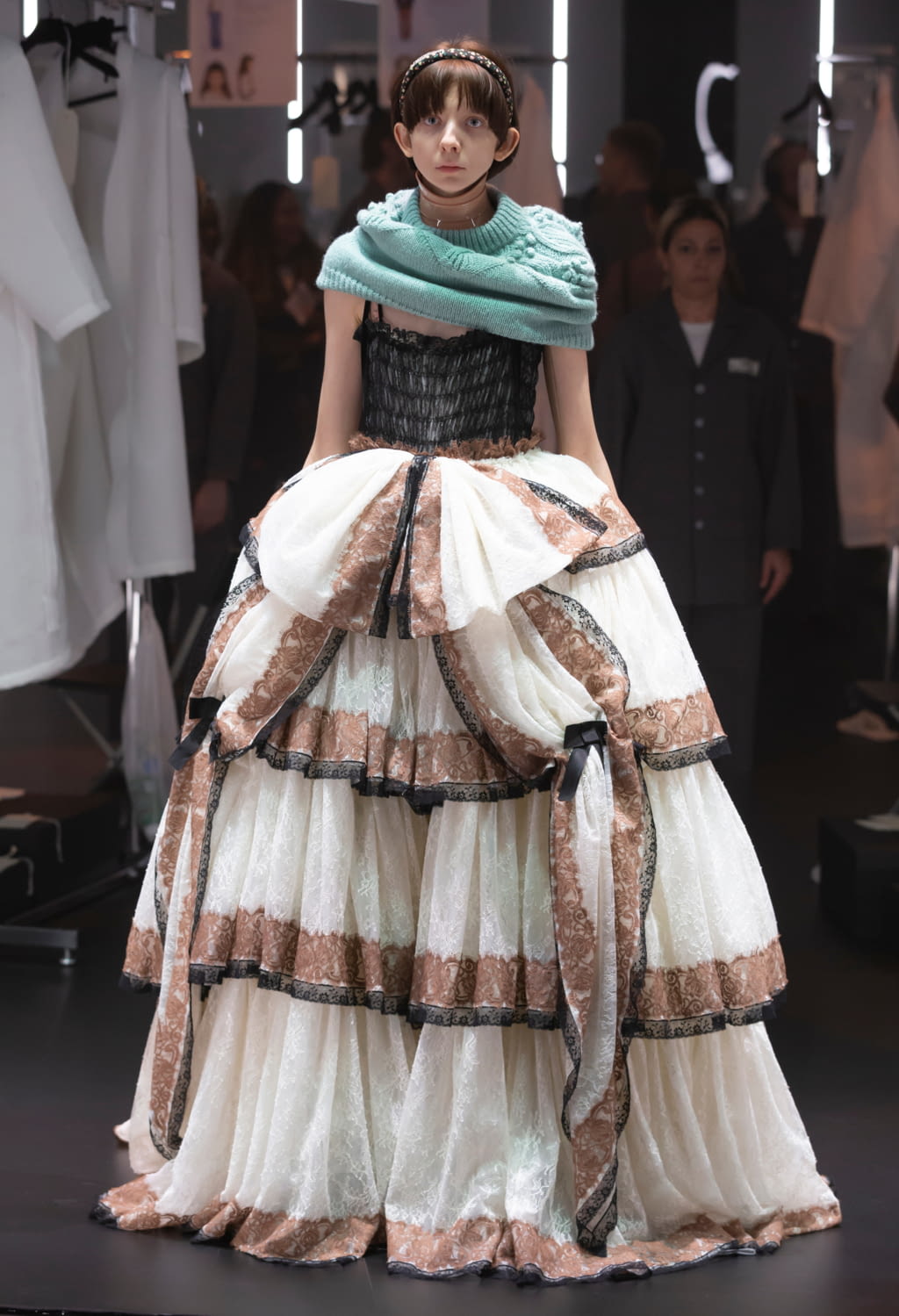 Fashion Week Milan Fall/Winter 2020 look 1 de la collection Gucci womenswear