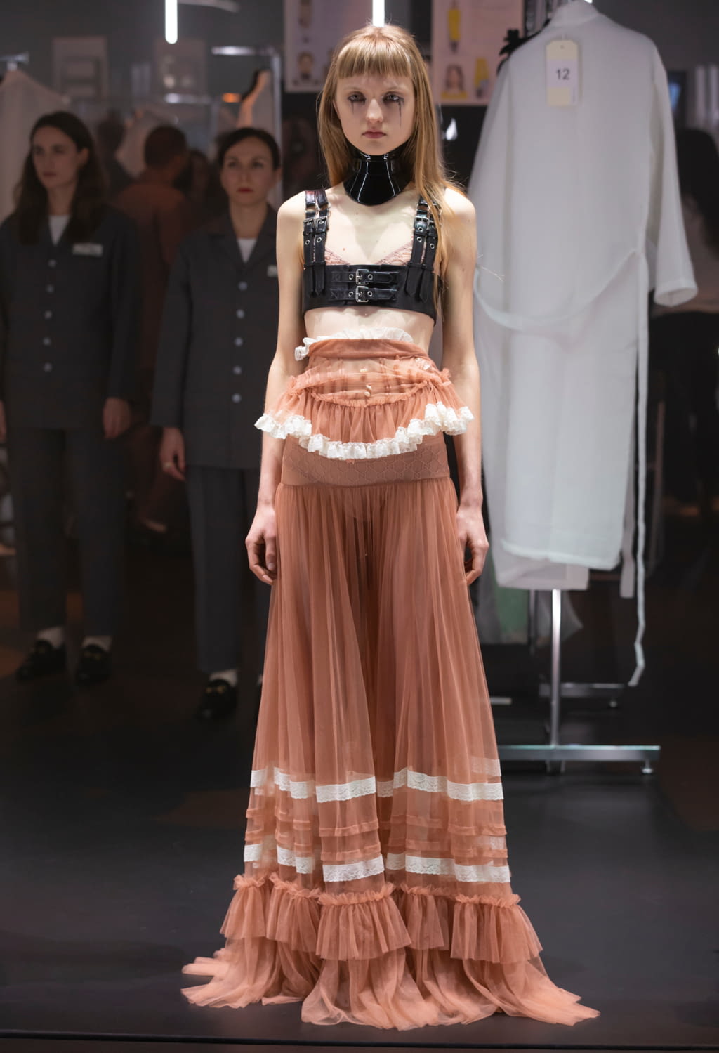 Fashion Week Milan Fall/Winter 2020 look 11 from the Gucci collection 女装