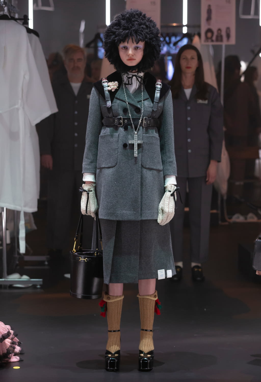 Fashion Week Milan Fall/Winter 2020 look 16 de la collection Gucci womenswear