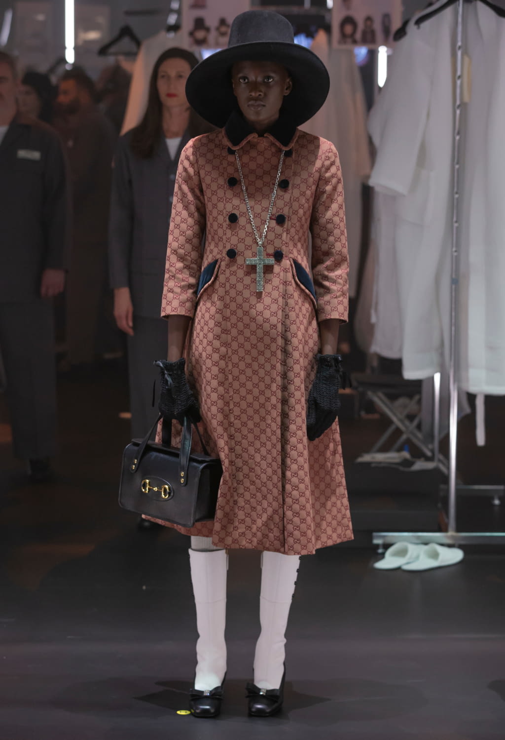 Fashion Week Milan Fall/Winter 2020 look 17 de la collection Gucci womenswear