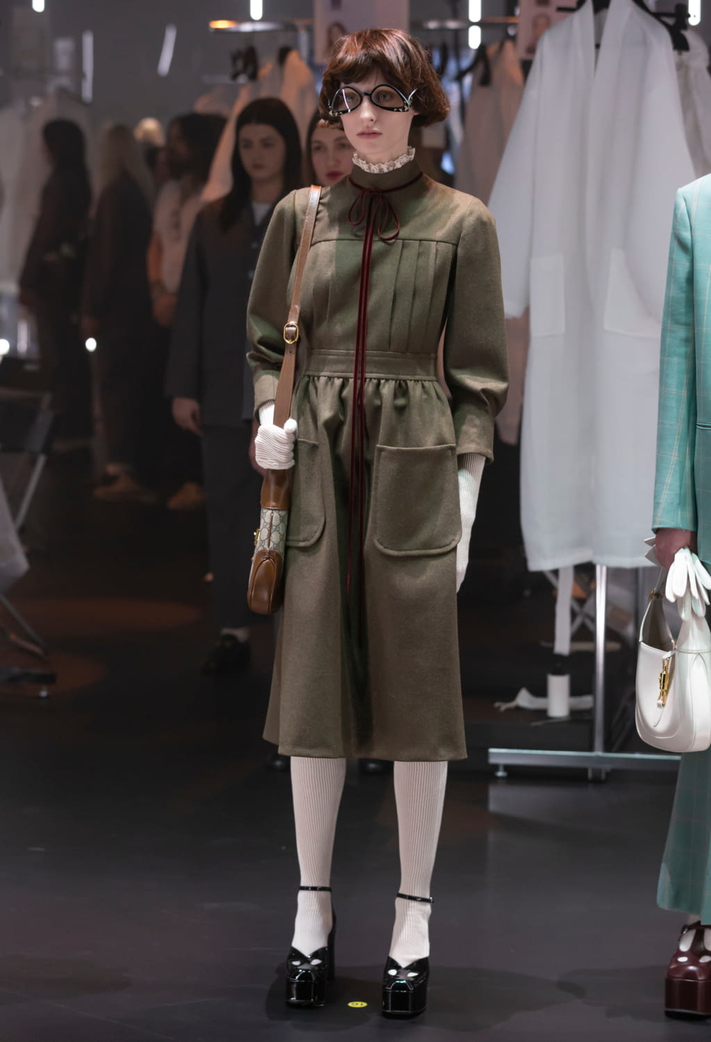 Fashion Week Milan Fall/Winter 2020 look 24 from the Gucci collection womenswear