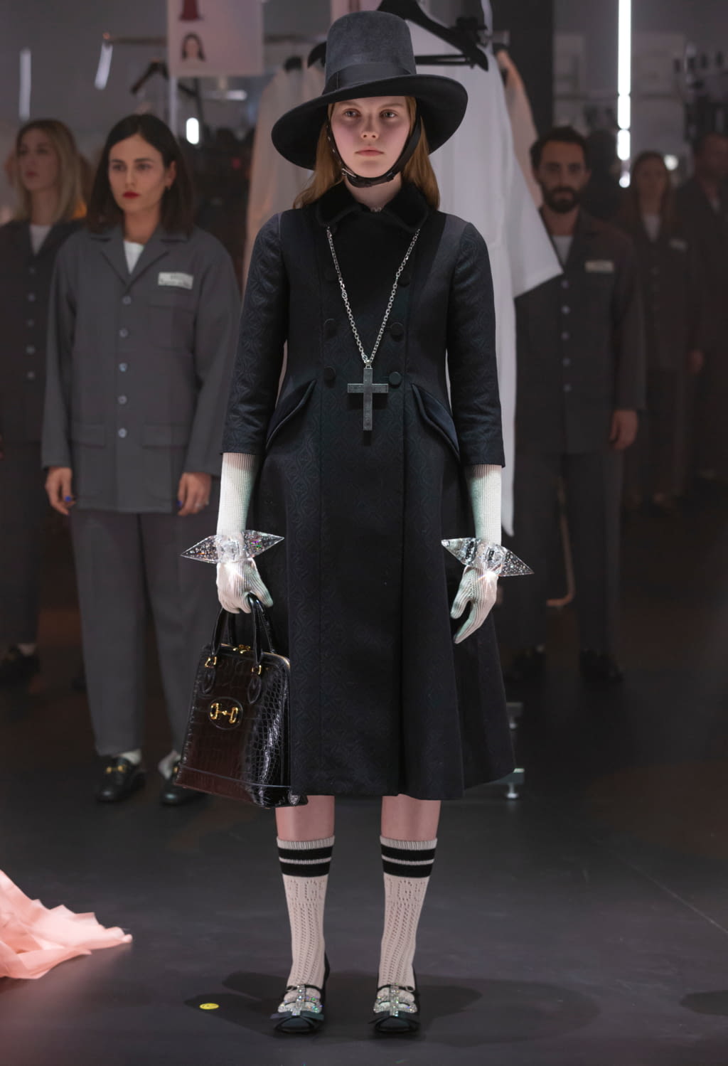 Fashion Week Milan Fall/Winter 2020 look 30 de la collection Gucci womenswear