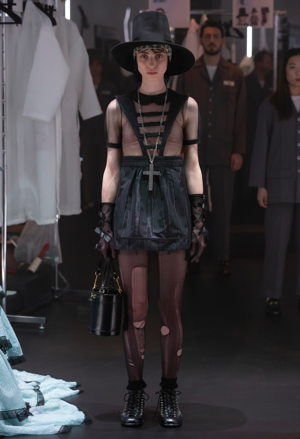Fashion Week Milan Fall/Winter 2020 look 34 from the Gucci collection 女装