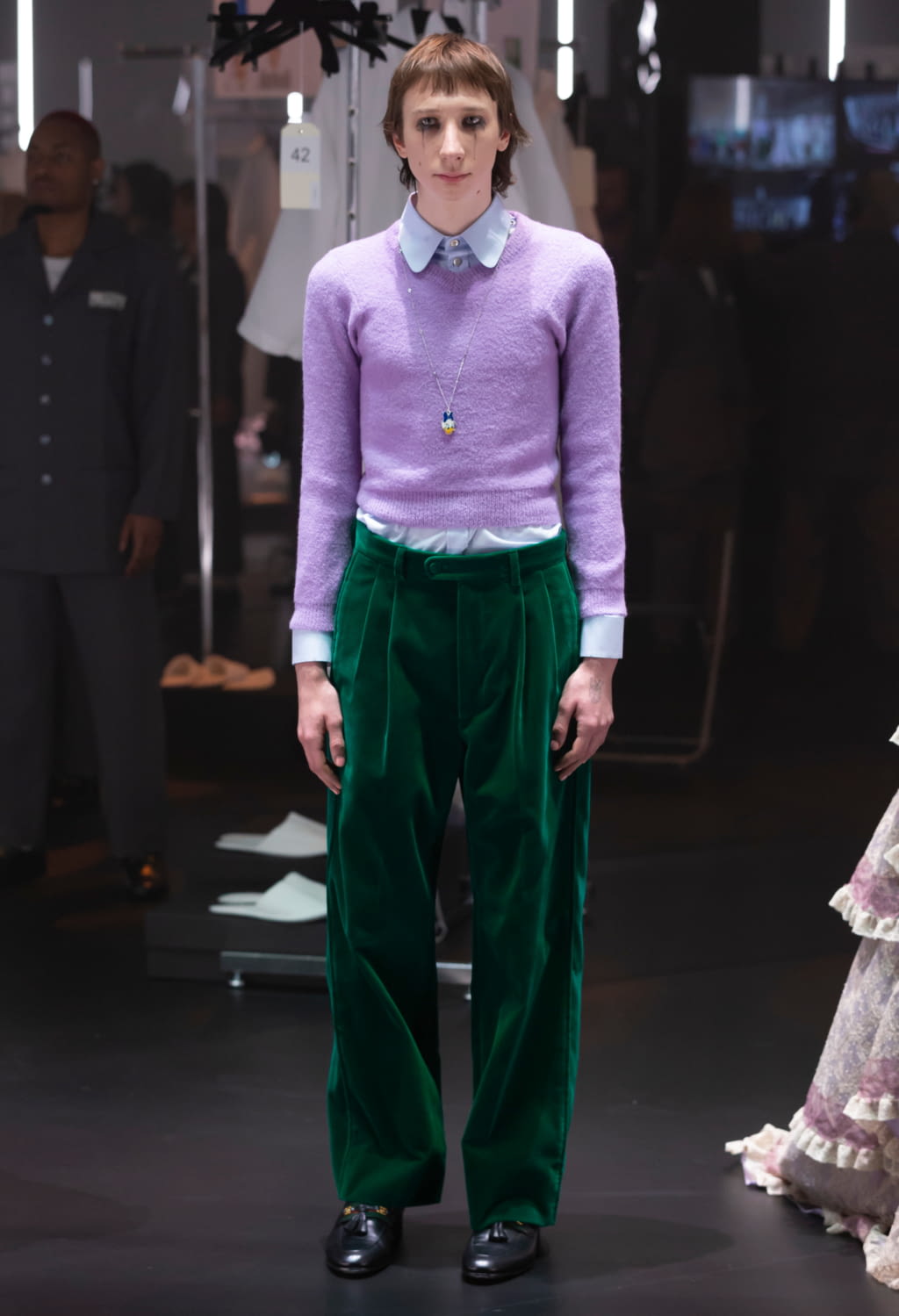 Fashion Week Milan Fall/Winter 2020 look 42 from the Gucci collection womenswear