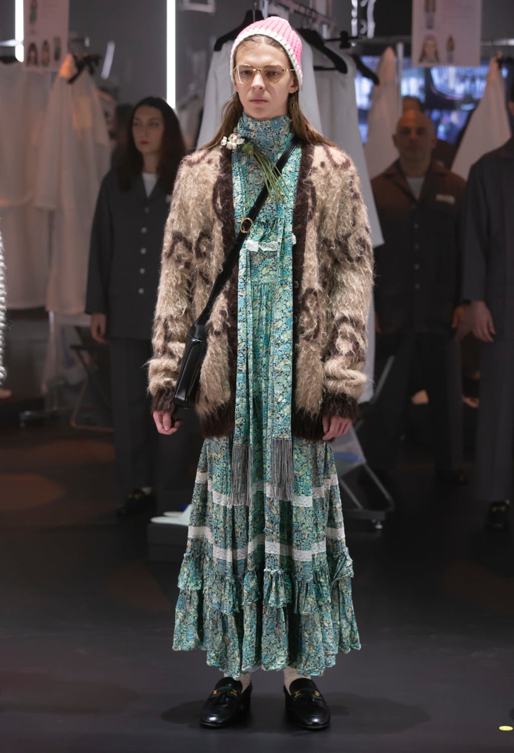Fashion Week Milan Fall/Winter 2020 look 45 from the Gucci collection 女装