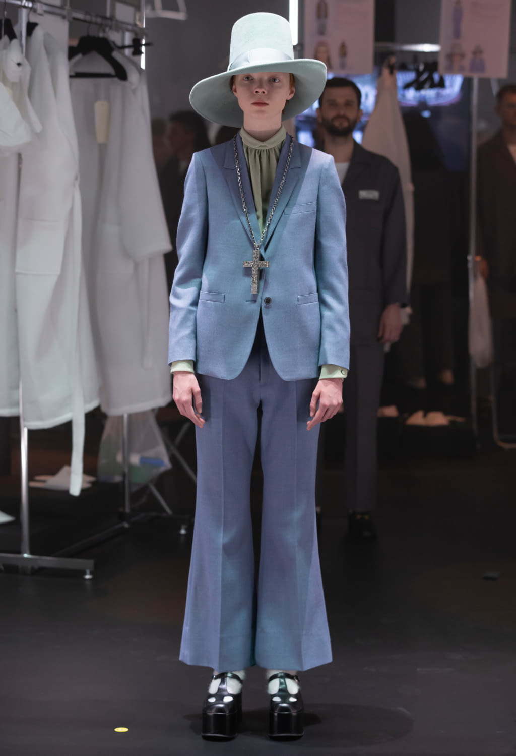 Fashion Week Milan Fall/Winter 2020 look 46 from the Gucci collection womenswear