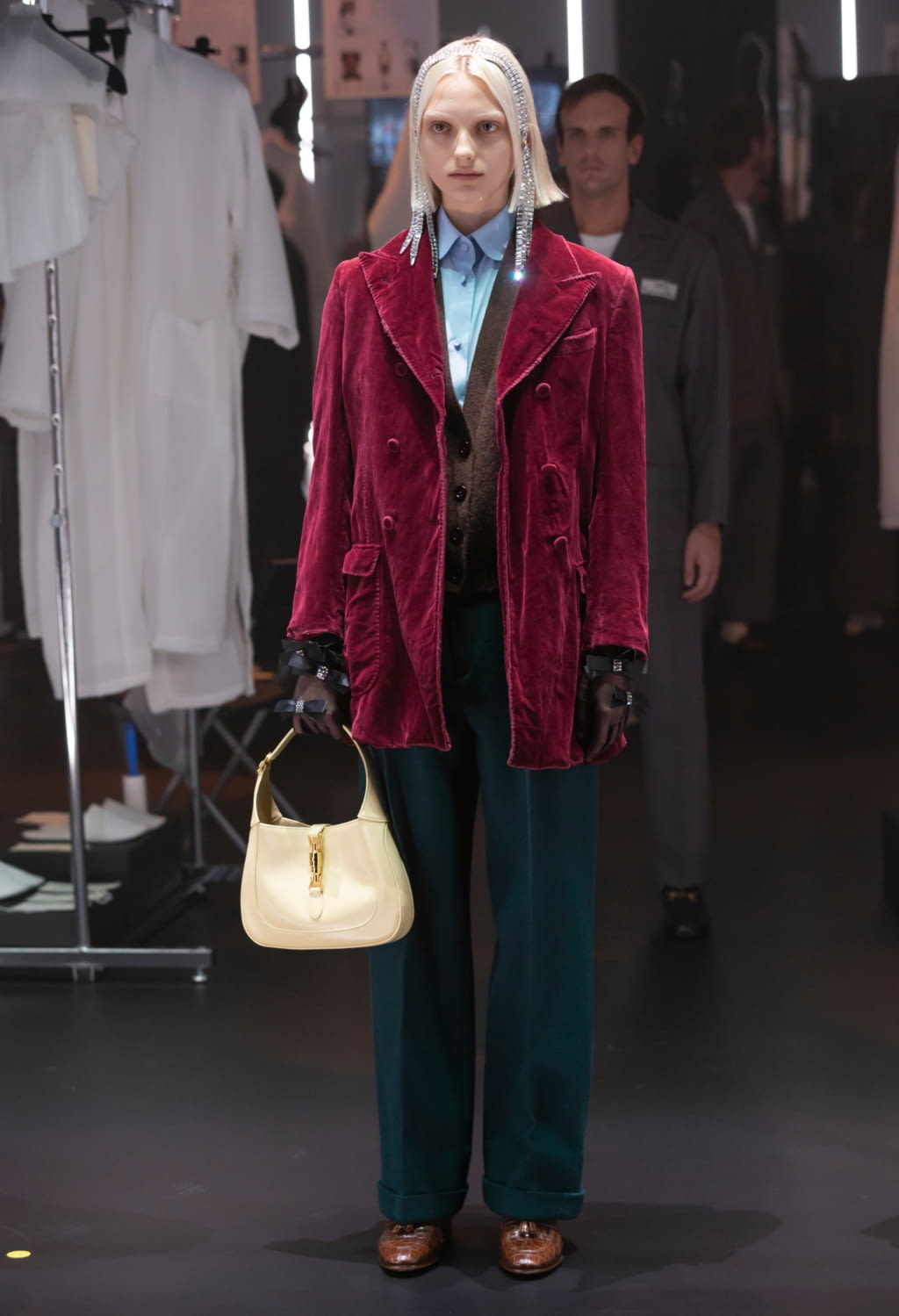 Fashion Week Milan Fall/Winter 2020 look 55 from the Gucci collection 女装
