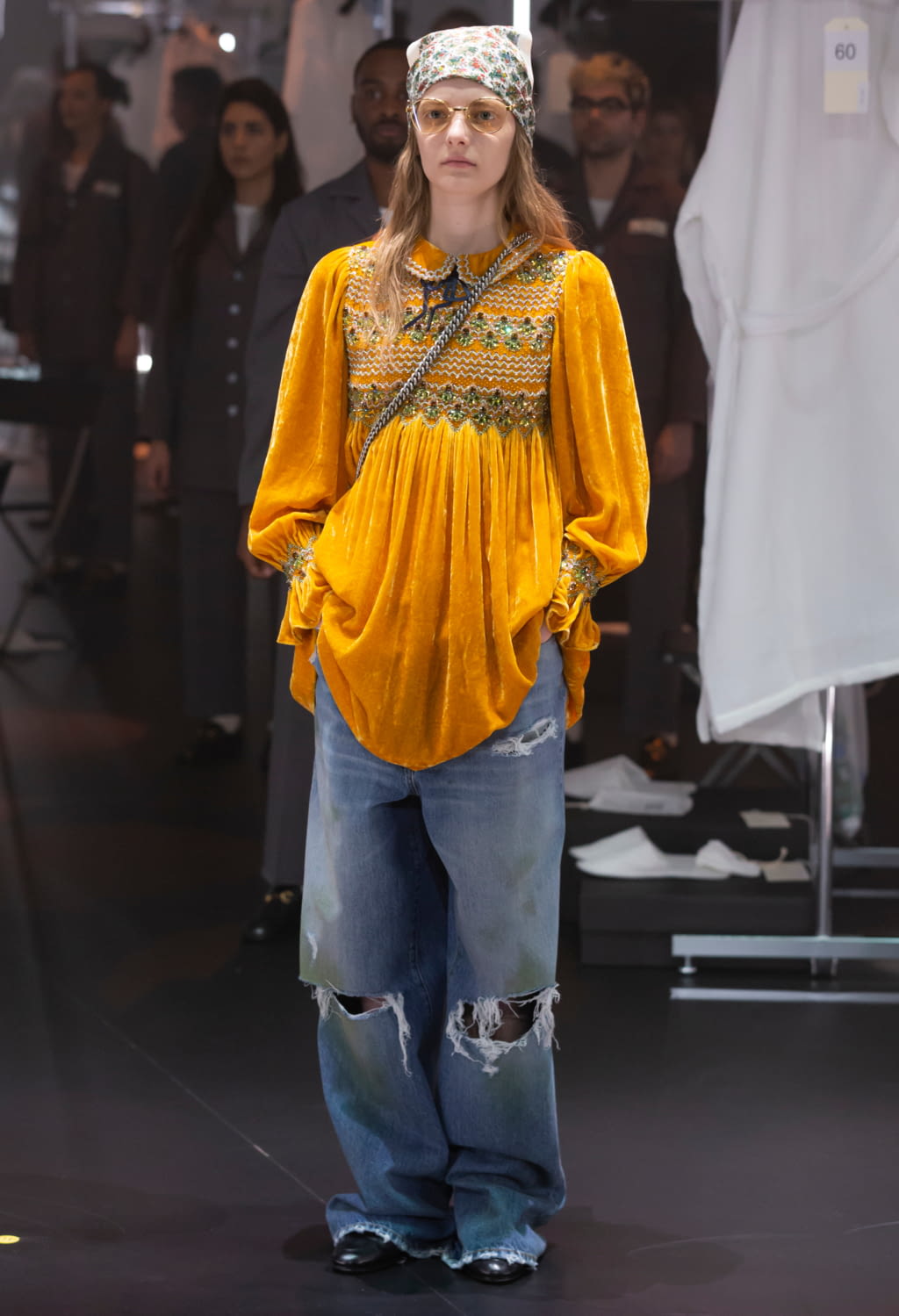 Fashion Week Milan Fall/Winter 2020 look 59 from the Gucci collection womenswear