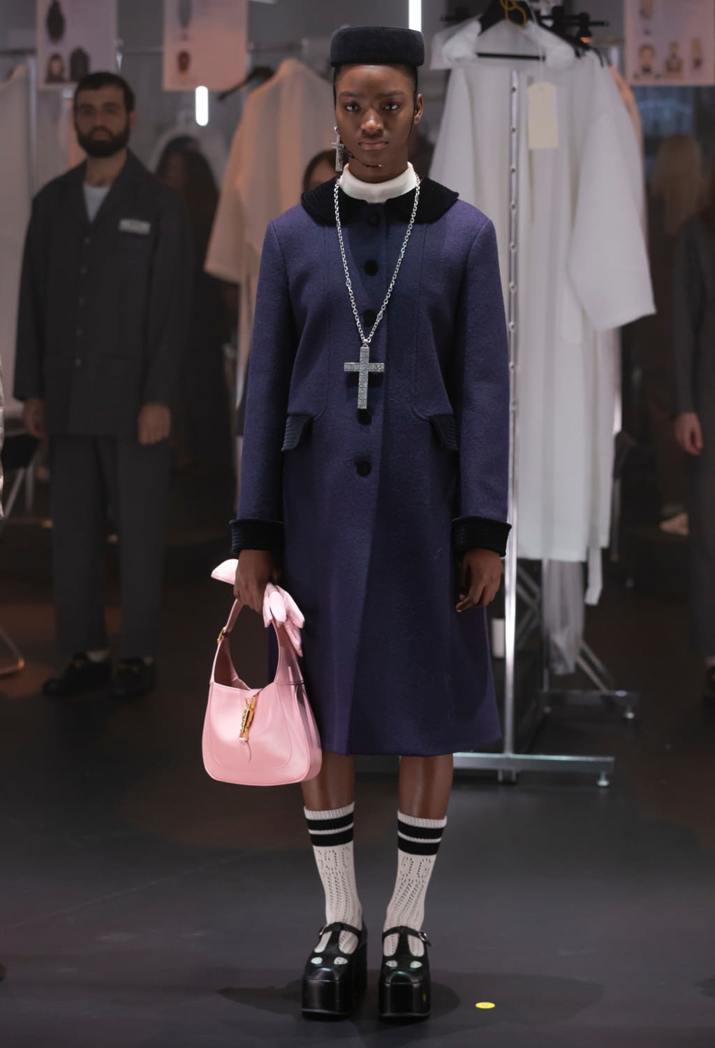 Fashion Week Milan Fall/Winter 2020 look 8 de la collection Gucci womenswear