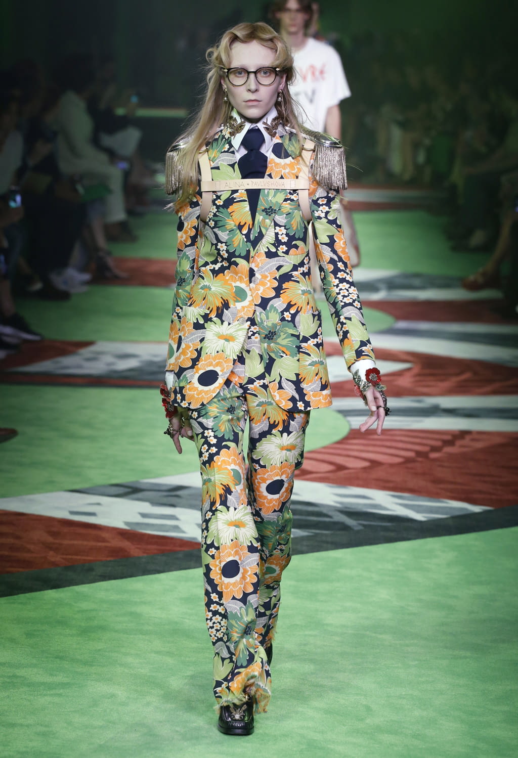 Fashion Week Milan Spring/Summer 2017 look 4 de la collection Gucci menswear