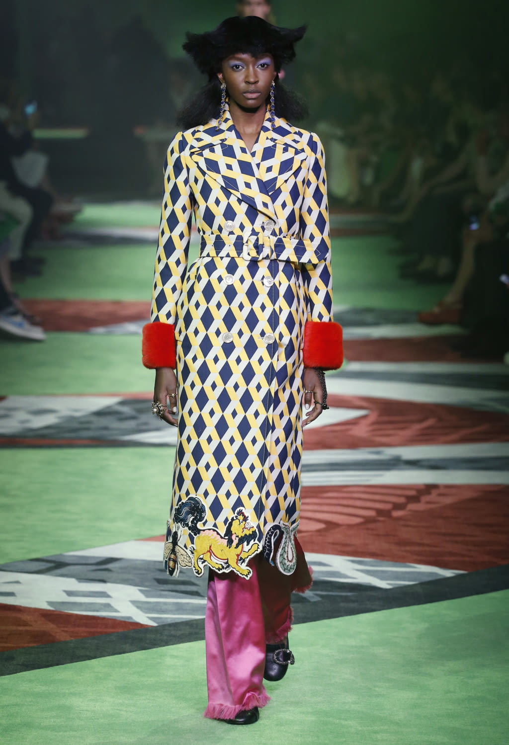 Fashion Week Milan Spring/Summer 2017 look 68 de la collection Gucci menswear