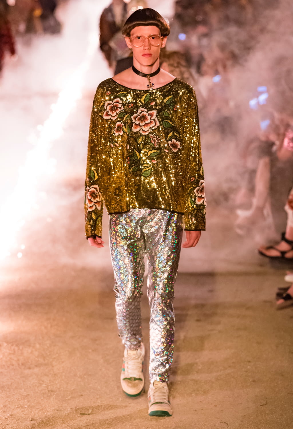 Fashion Week Milan Resort 2019 look 110 de la collection Gucci womenswear