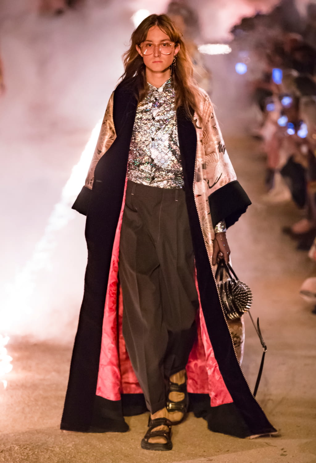 Fashion Week Paris Resort 2019 look 18 from the Gucci collection 男装