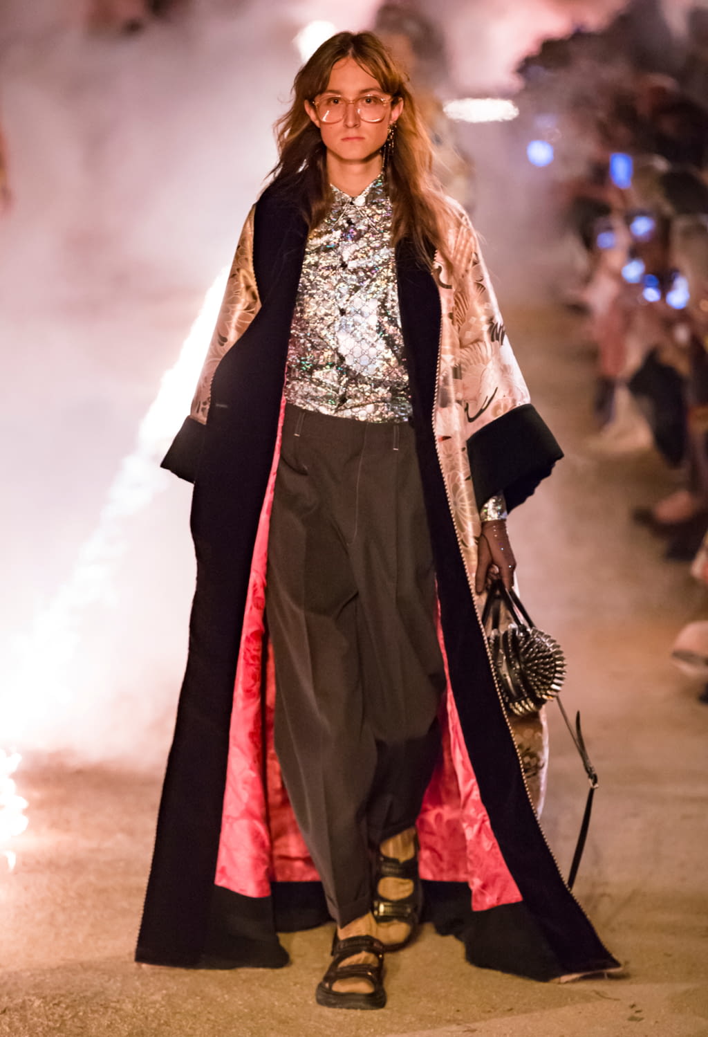 Fashion Week Milan Resort 2019 look 18 from the Gucci collection 女装