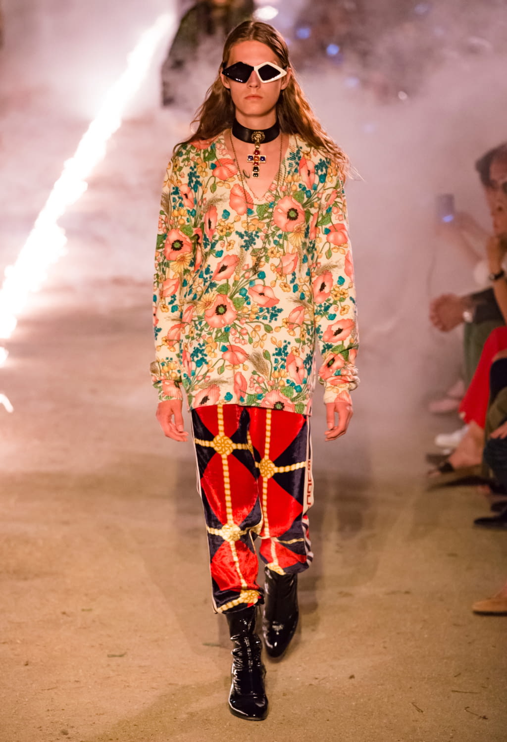 Fashion Week Milan Resort 2019 look 20 de la collection Gucci womenswear