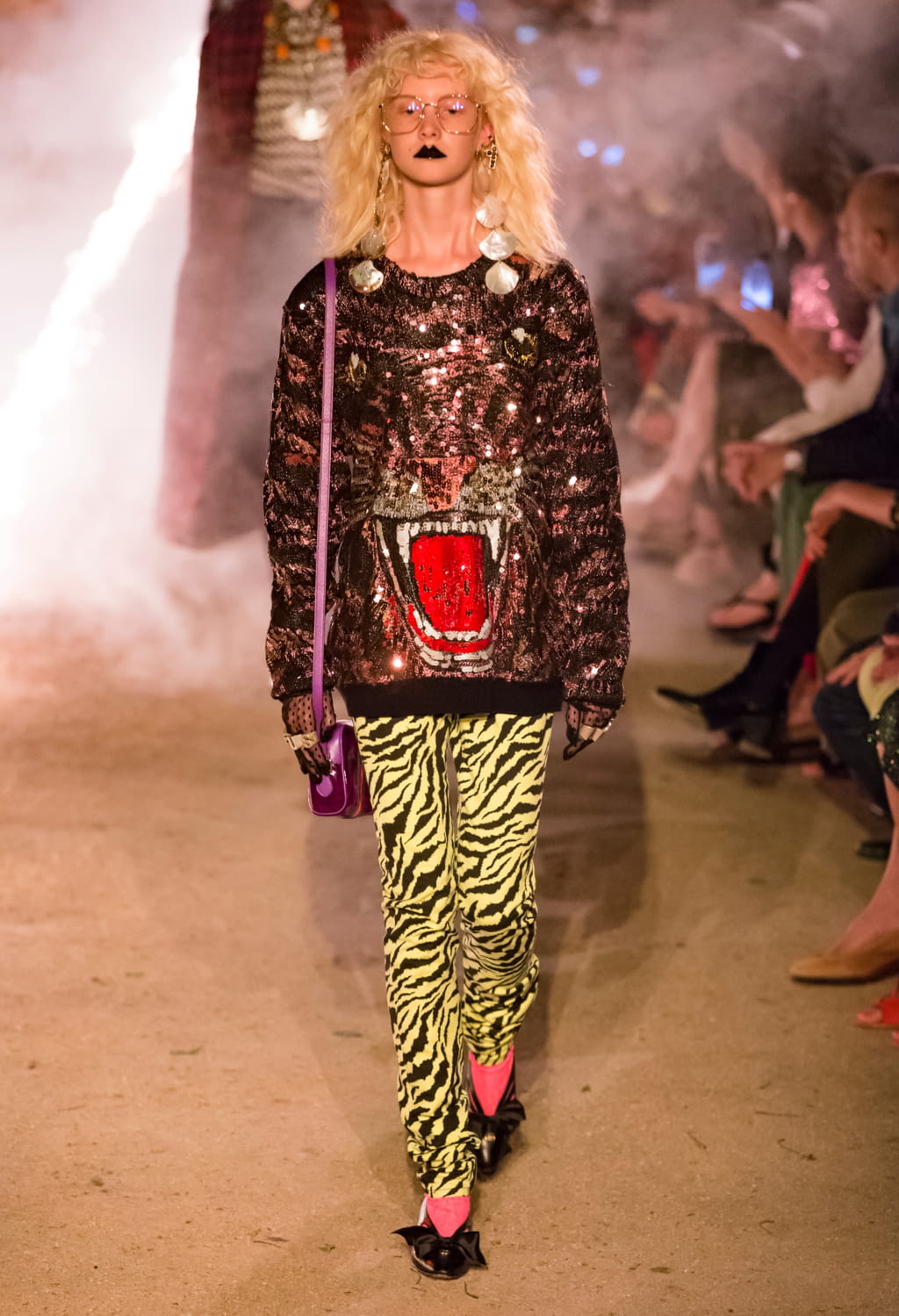 Fashion Week Milan Resort 2019 look 23 de la collection Gucci womenswear