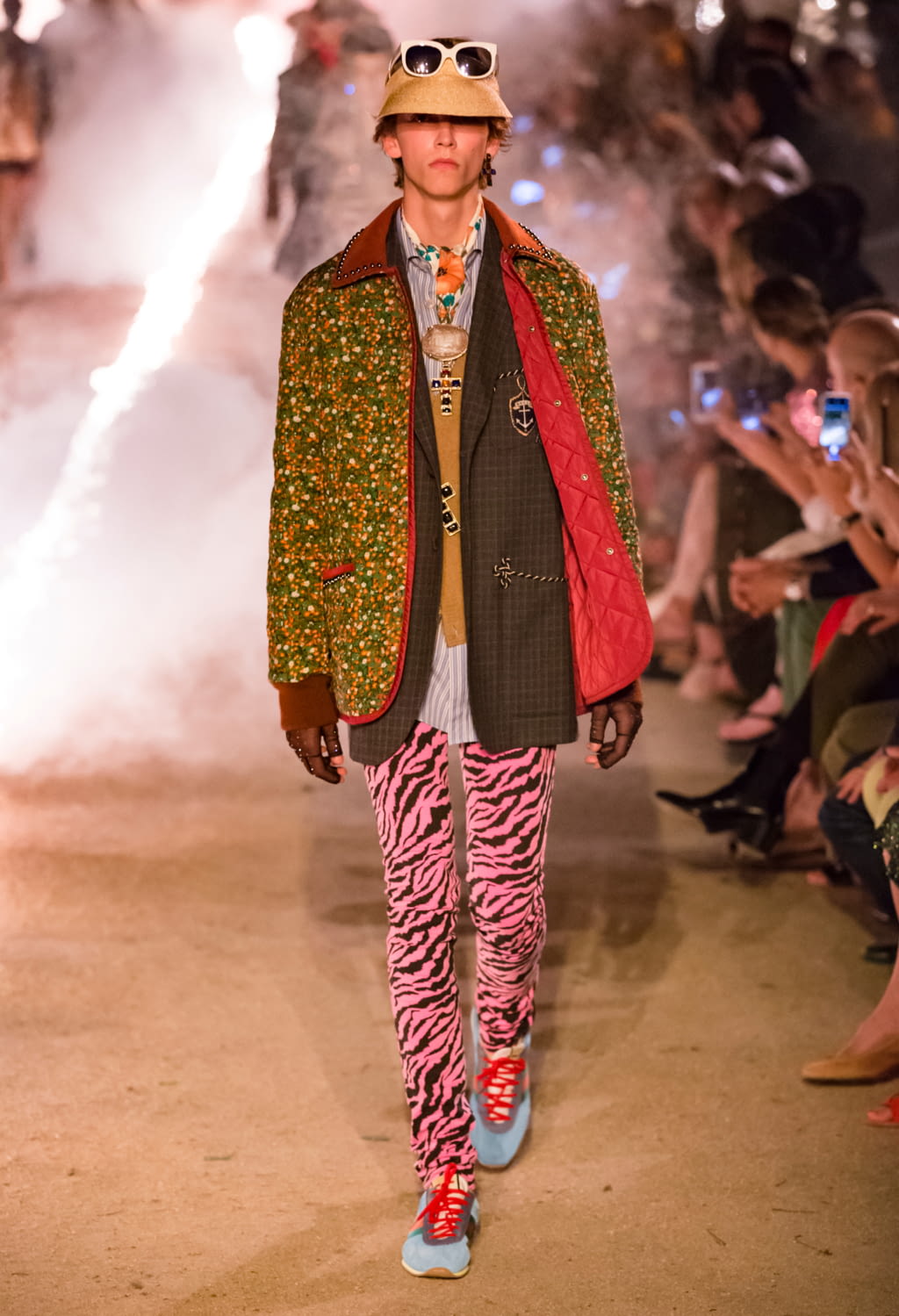 Fashion Week Milan Resort 2019 look 31 de la collection Gucci womenswear