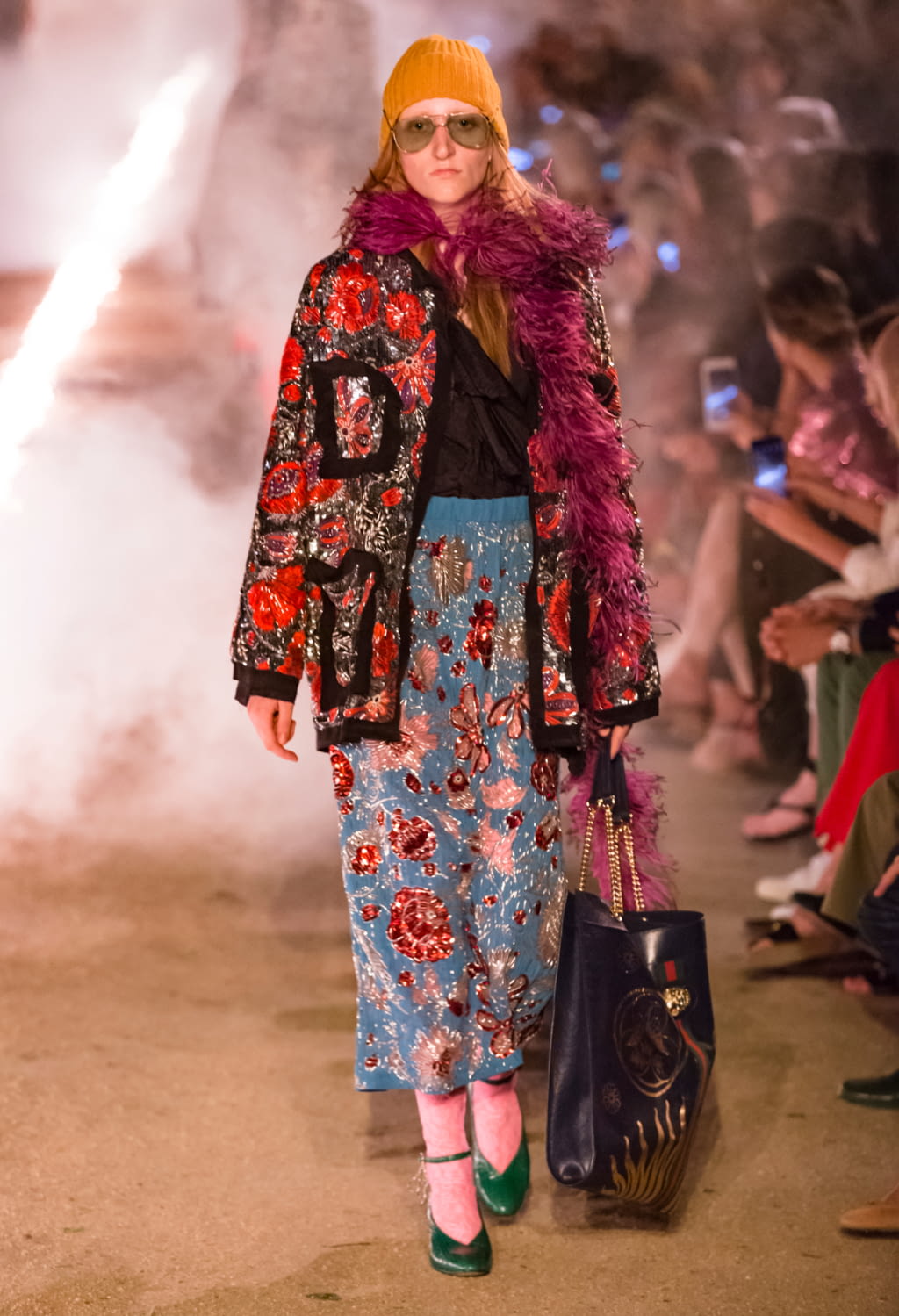 Fashion Week Milan Resort 2019 look 42 from the Gucci collection 女装