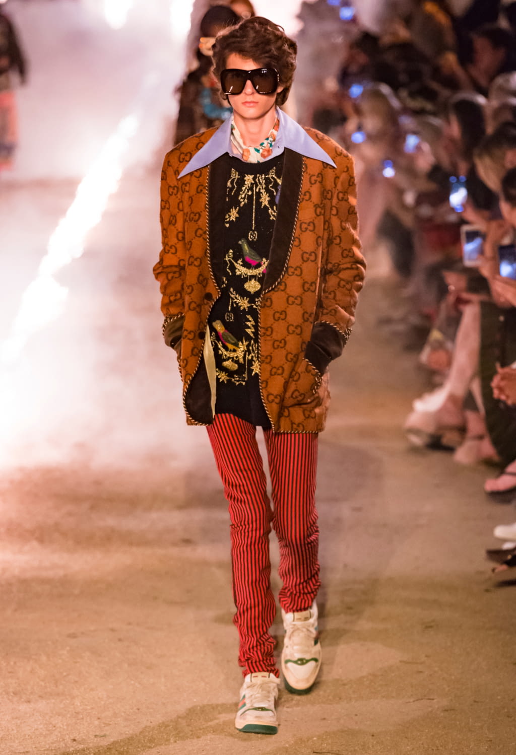 Fashion Week Milan Resort 2019 look 48 from the Gucci collection 女装