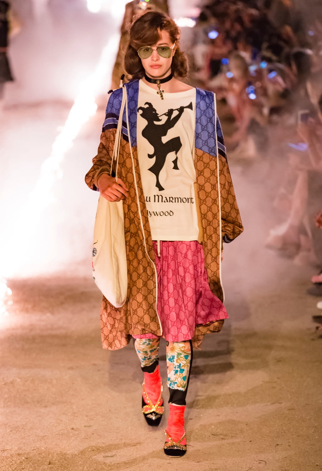 Fashion Week Milan Resort 2019 look 51 de la collection Gucci womenswear