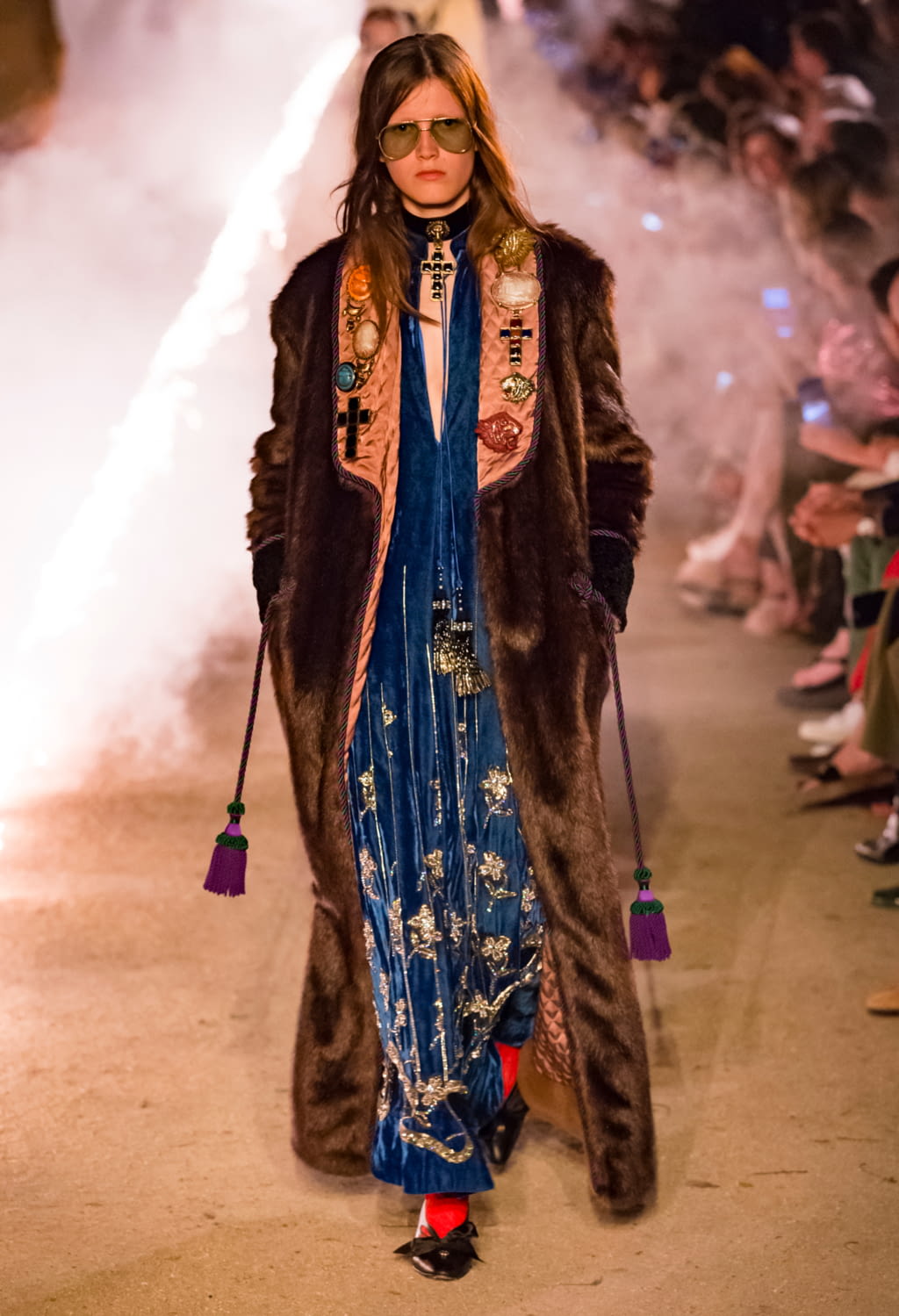 Fashion Week Milan Resort 2019 look 57 from the Gucci collection womenswear