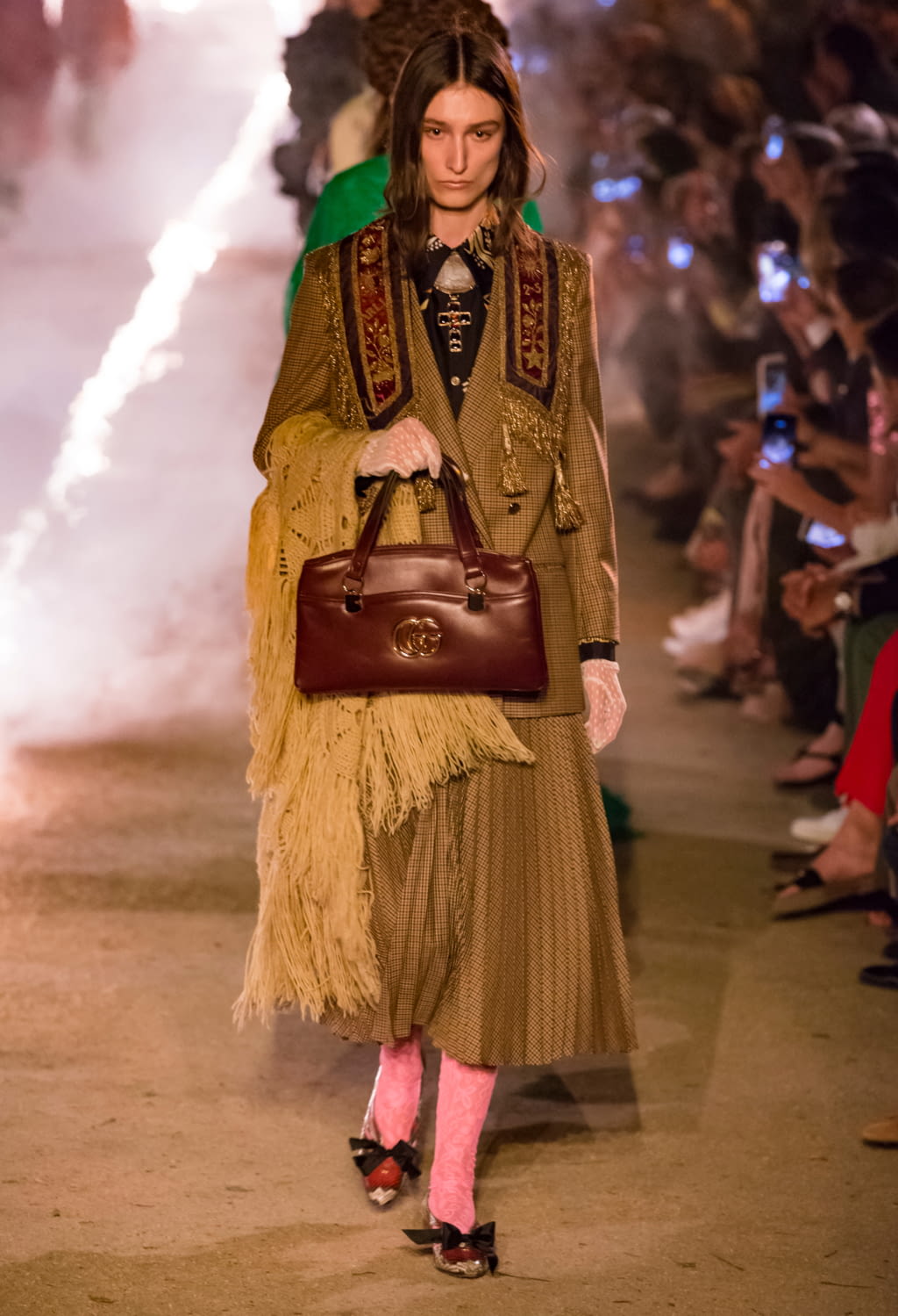 Fashion Week Milan Resort 2019 look 8 de la collection Gucci womenswear
