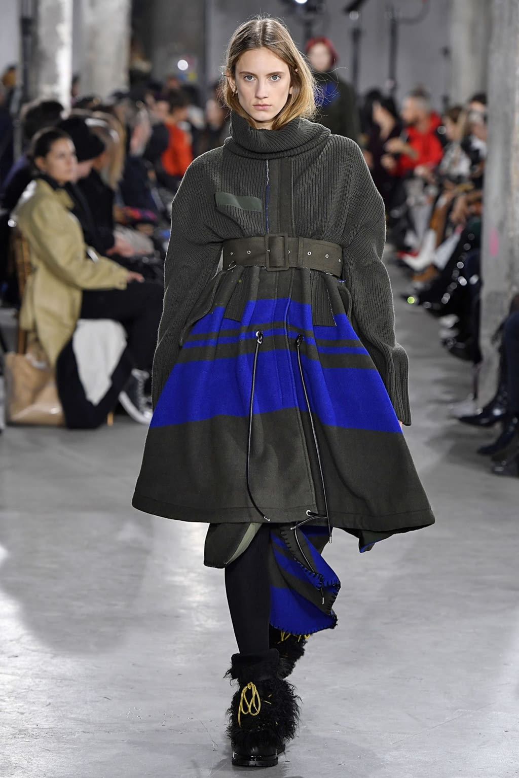 Fashion Week Paris Fall/Winter 2019 look 25 from the Sacai collection 女装