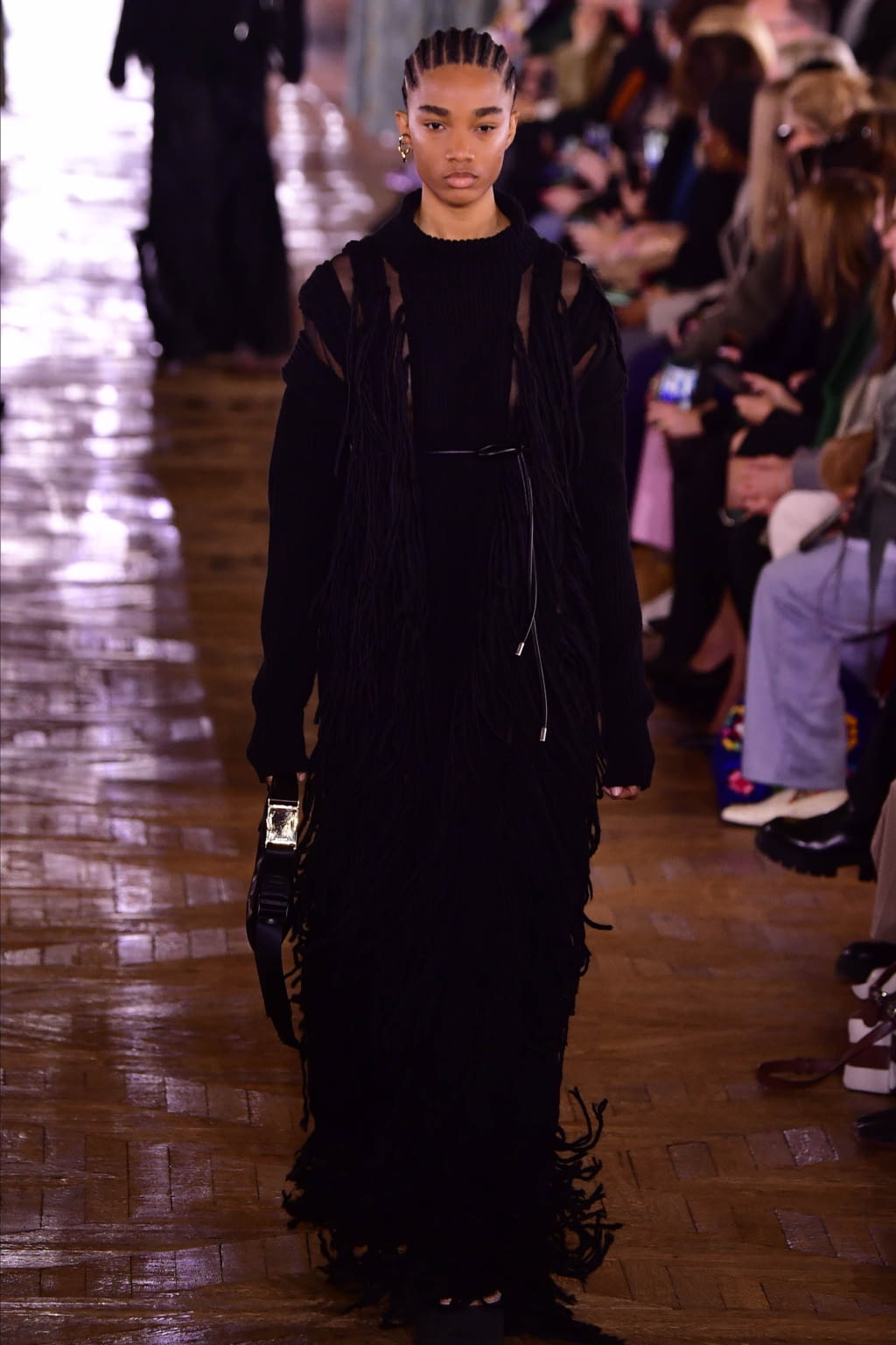Fashion Week Paris Fall/Winter 2022 look 19 de la collection Sacai womenswear